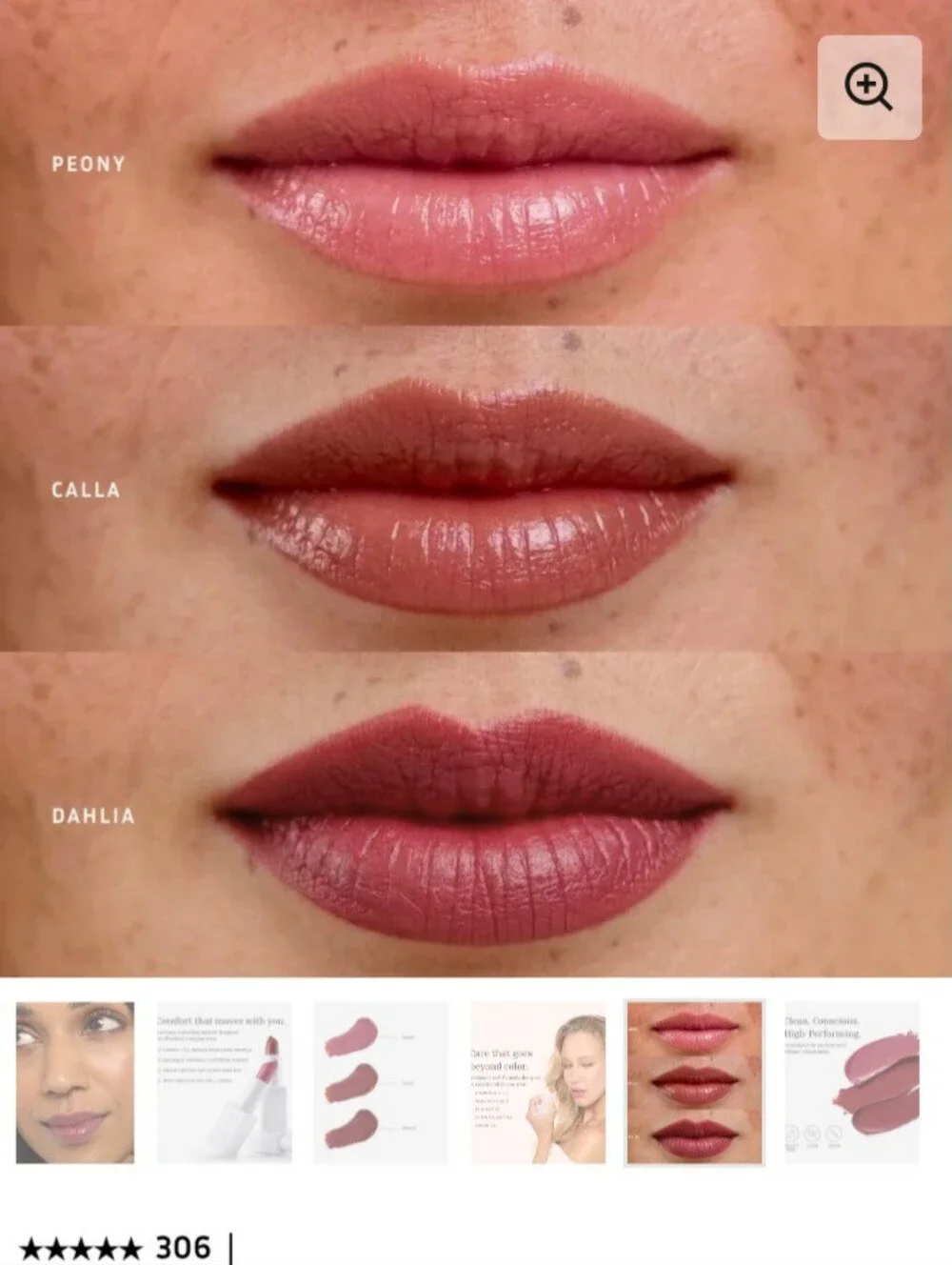 🎉2•$13/3•$18🎉 LITHE BEAUTY Nourish & Glow Lipstick in Peony